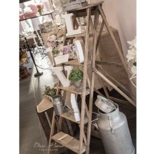 Échelle en bois