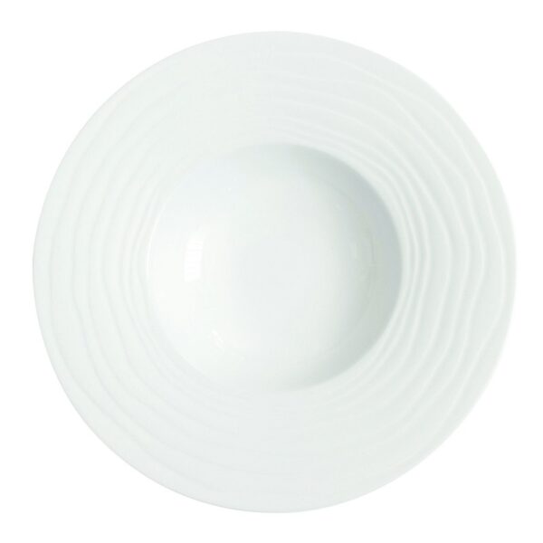Location assiette creuse ONDE 28cm