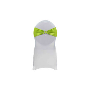 Location bandeau de chaise Lycra - Vert anis