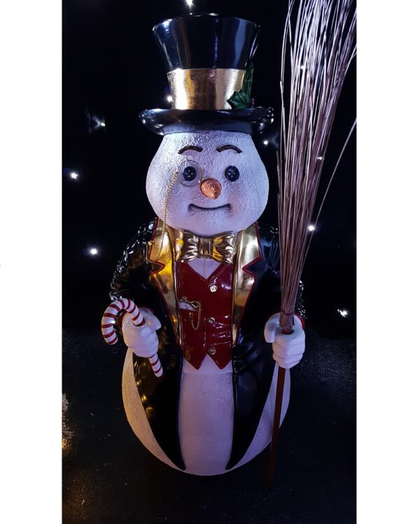 Location bonhomme de neige MISTER ELEGANT
