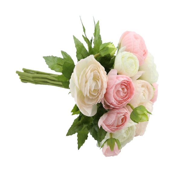 Location bouquet de renoncule pinck/cream