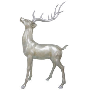 Location cerf argenté tête haute Rudolfi