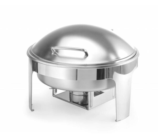 Location chafing dish rond - inox 6 Litres