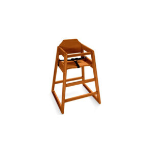 Location chaise haute bébé en bois