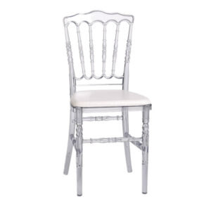 Location chaise Napoléon plexi transparente