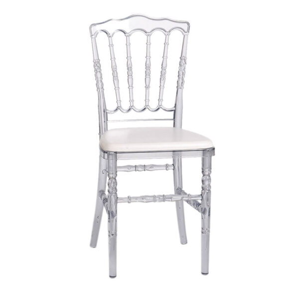 Location chaise Napoléon plexi transparente