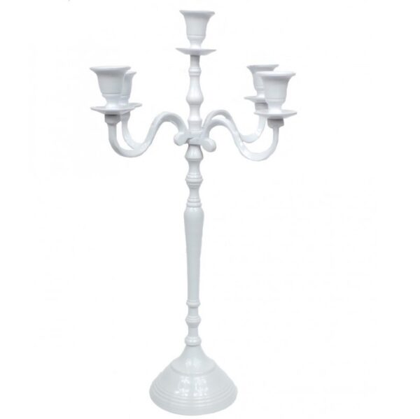 Location chandelier blanc H115cm