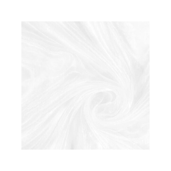 Location chemin de table Organza - Blanc