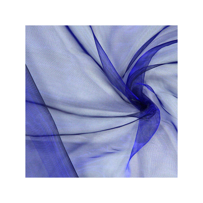 Location chemin de table Organza - Bleu roi Location chemin de table Organza - Bleu roi