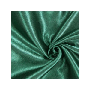 Location chemin de table Satin - Vert émeraude