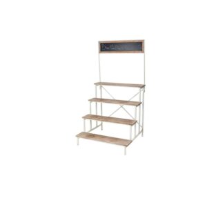 Location étagère Boho en bois 4 étages