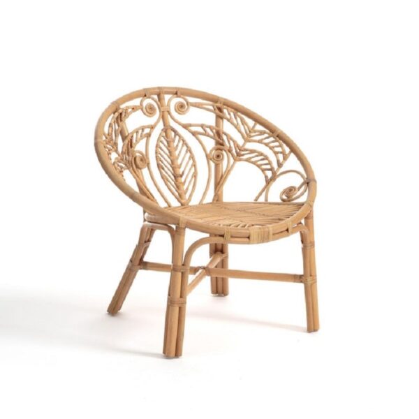 Location fauteuil en rotin Arabesque