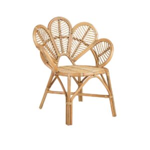 Location fauteuil en rotin Paon