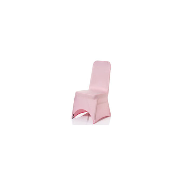 Location housse de chaise Lycra - Rose