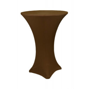 Location housse mange-debout Lycra - Chocolat