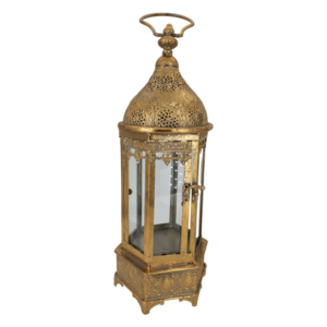 Location Lanterne Orientale dorée -H40cm*D20cm