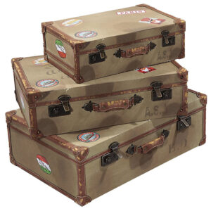 Location lot de 3 valise vintage