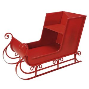 Location luge - Traîneau rouge du Père Nöel