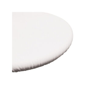 Location molleton Rond - Blanc