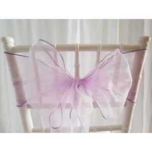 Location nœud de chaise Organza - Parme