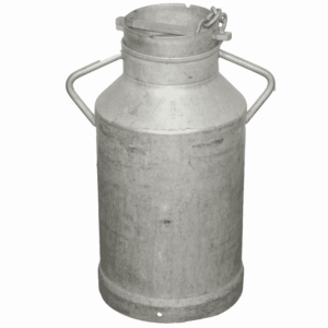 Location pot a lait en zinc grand modèle