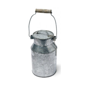 Location pot à lait en zinc H16cm