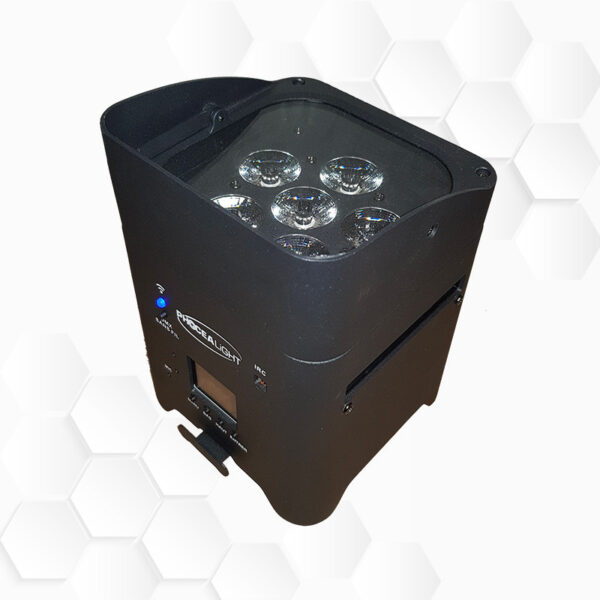 Location projecteur Leds sur batterie 6x15W