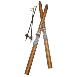 Location skis en bois H170cm