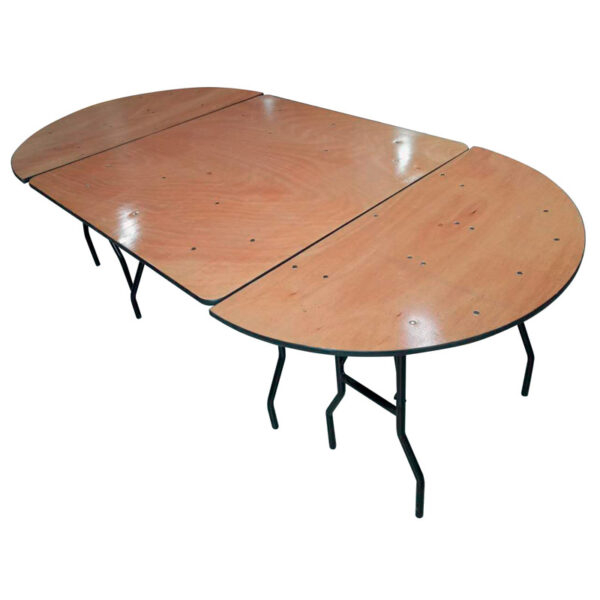 Location table ovale 10 personnes