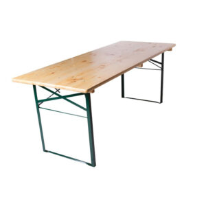 Location table rectangle de brasserie