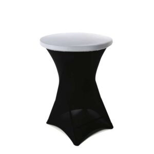 Location topper en lycra - Blanc