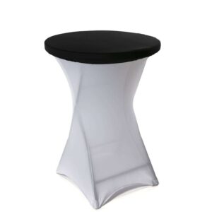 Location topper en lycra - Noir