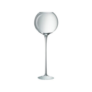 Location vase flamingo (boule sur pied) H70cm