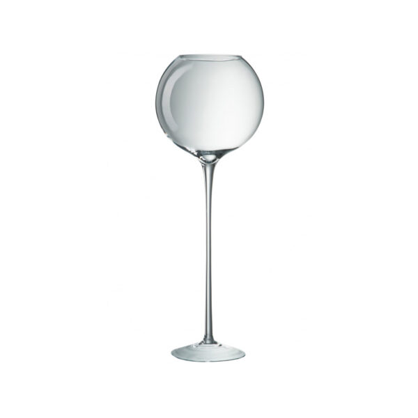 Location vase flamingo (boule sur pied) H70cm