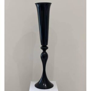 Location vase tulipe noir H78cm