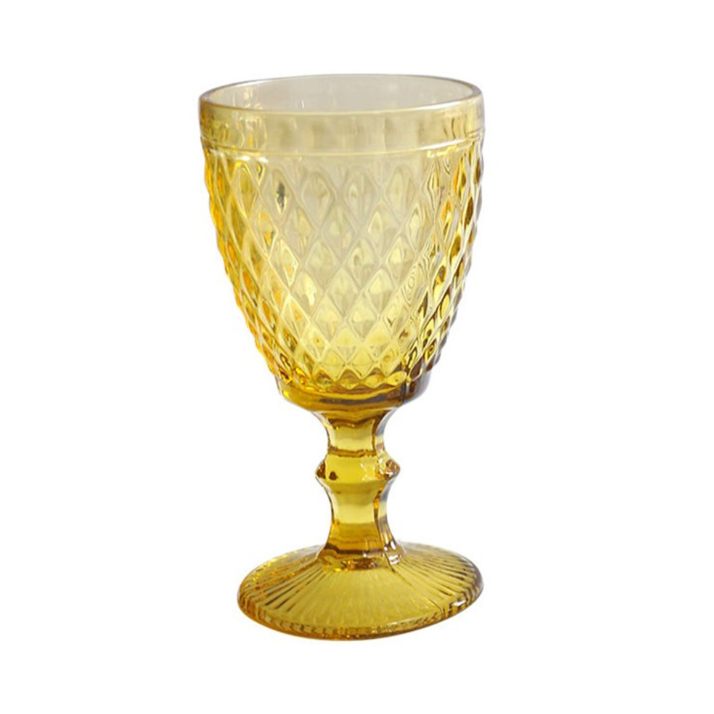 Location verre sur pied DIAMOND - Ambré Location verre sur pied DIAMOND - Ambré