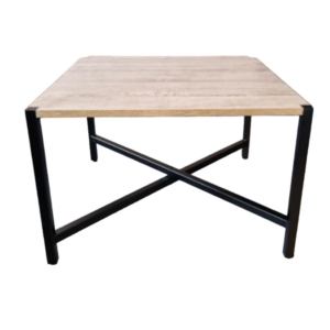 Table basse en métal PIKO - Noir