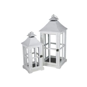 TOUTES LES LANTERNES EN BOIS BLANCHE